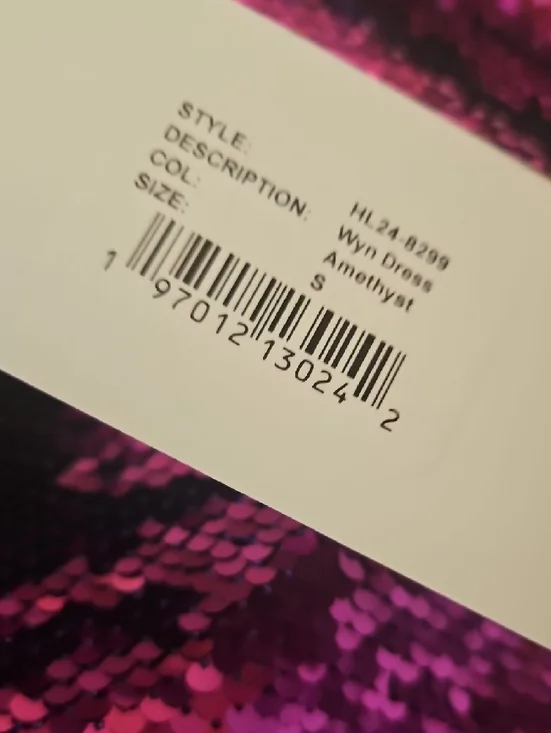 Retrofete Purple Sequin Mini Dress - Picture 10 of 11